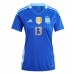 Camiseta Argentina Cristian Romero #13 Visitante Equipación para mujer Copa America 2024 manga corta